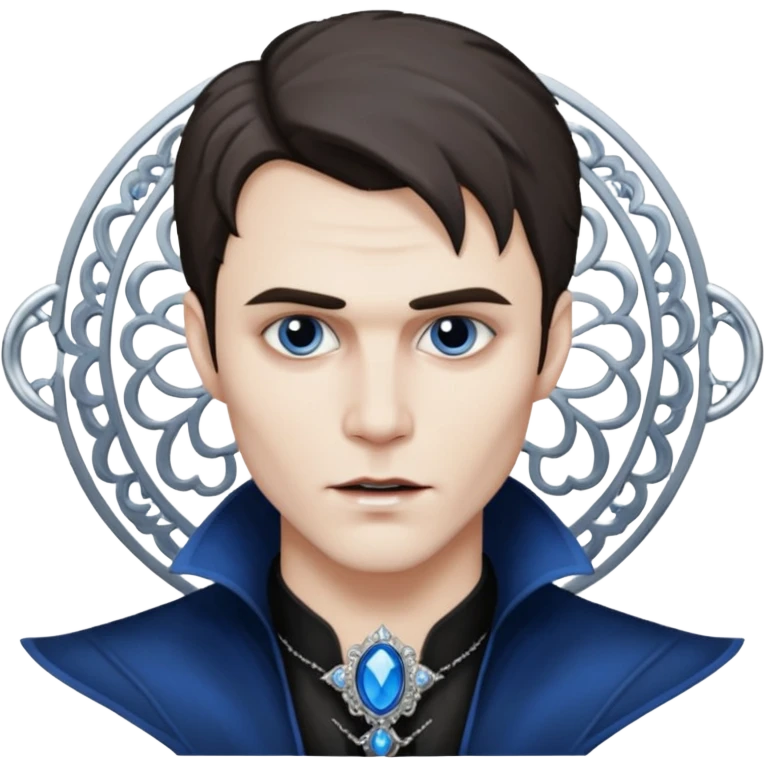 The vampire diaries Stefan blue ring emoji