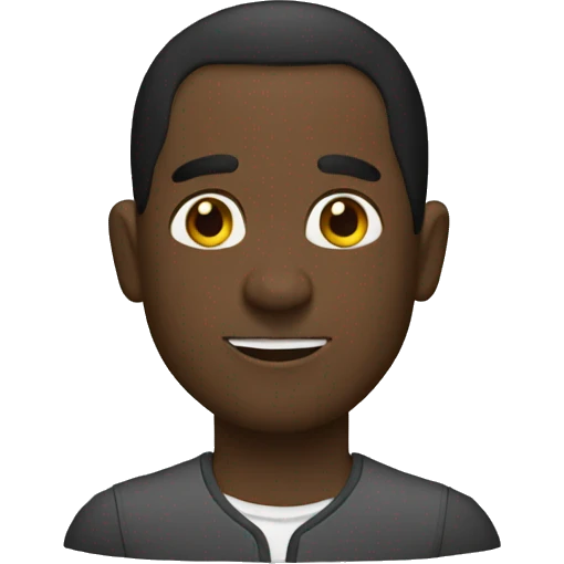 Burzaco negro emoji