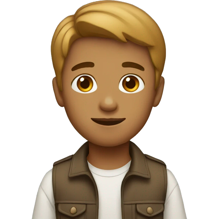 short light brown boy emoji