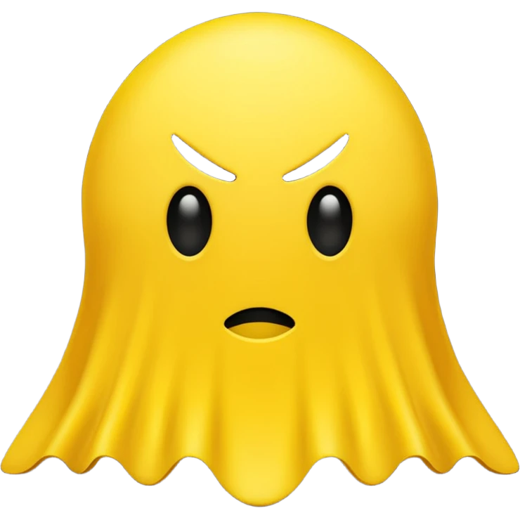 silent emoji just like in the pacman  emoji