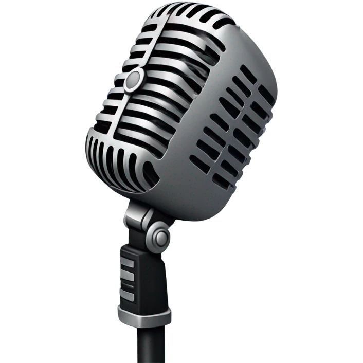 Mic drop emoji
