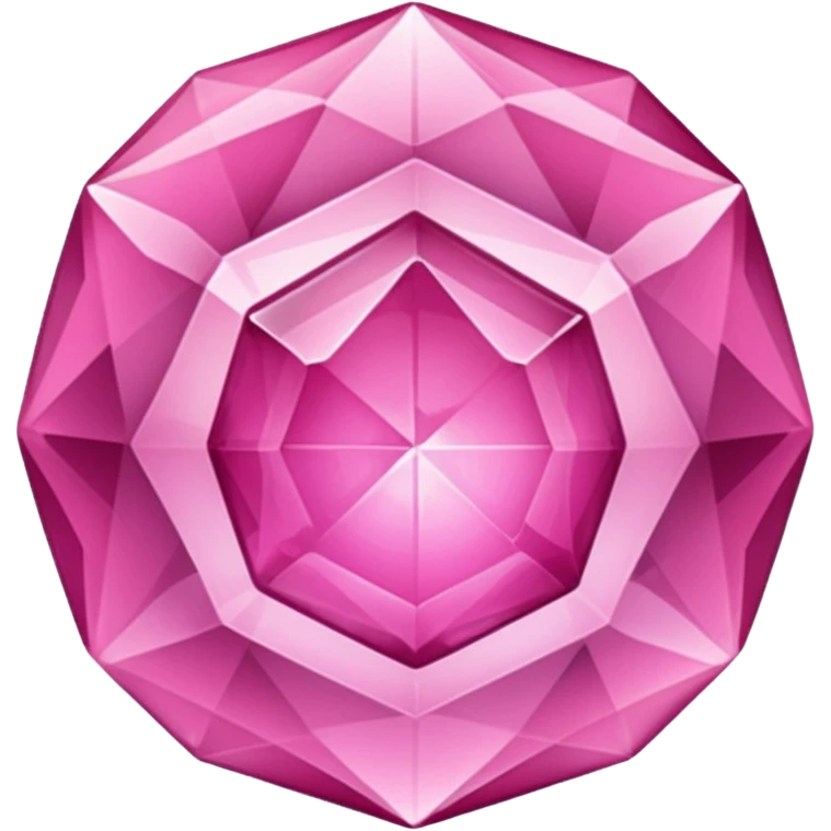Pink crystal  emoji