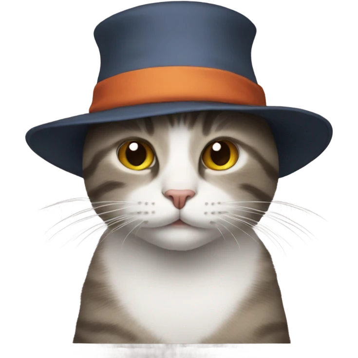 Cat in a hat  emoji