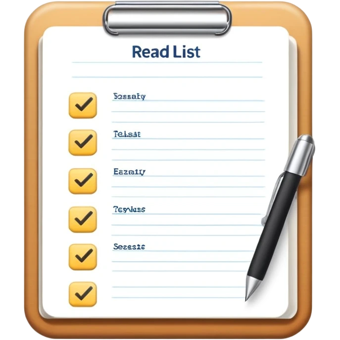 completed to-do list with all items checked off emoji