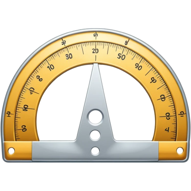 "📏" This emoji is for ruler. Then make an emoji for protractor. Which is real emoji type like the givel emoji