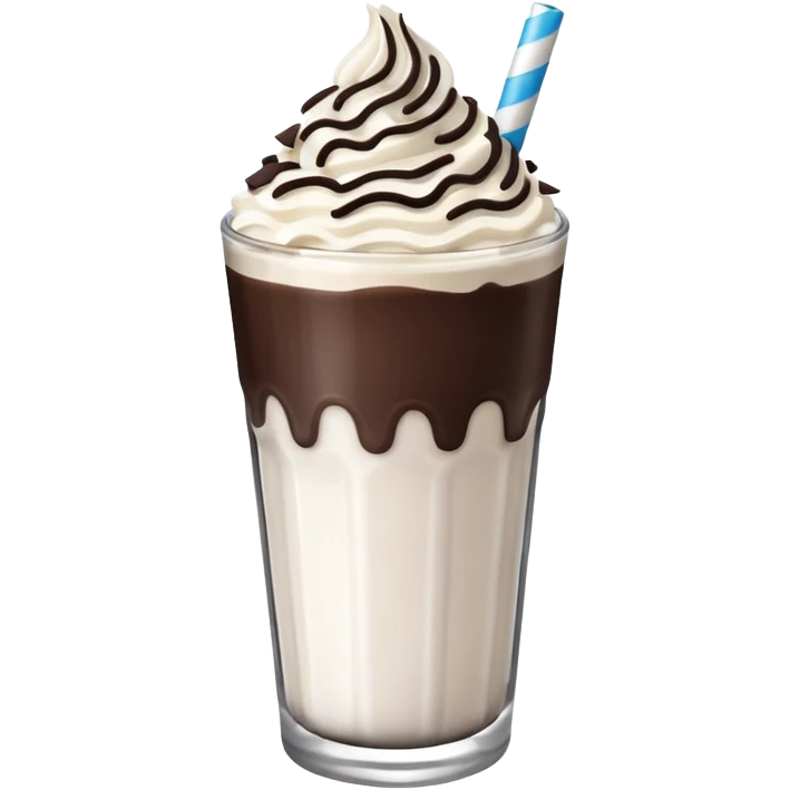 oreo milkshake emoji