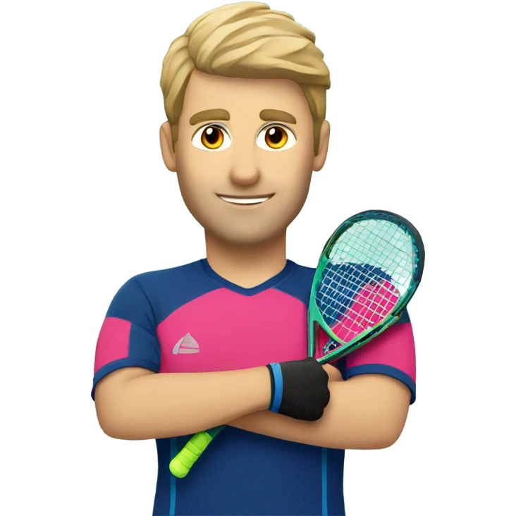 Padel partners emoji
