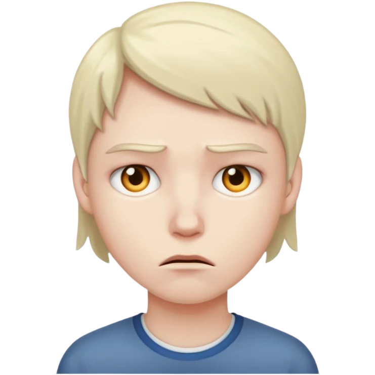 Calm outside crazy inside emoji