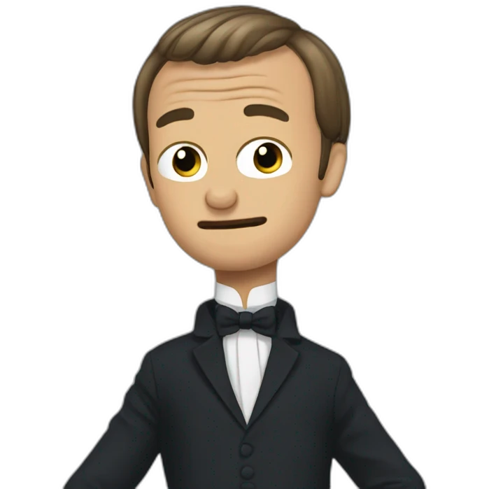 macron qui dab emoji