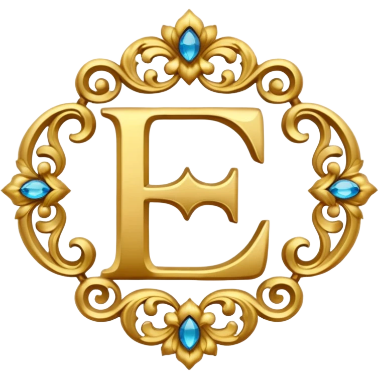 The word embellished decorated emoji