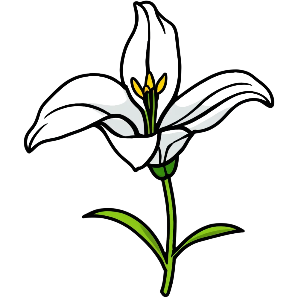 lily flower emoji