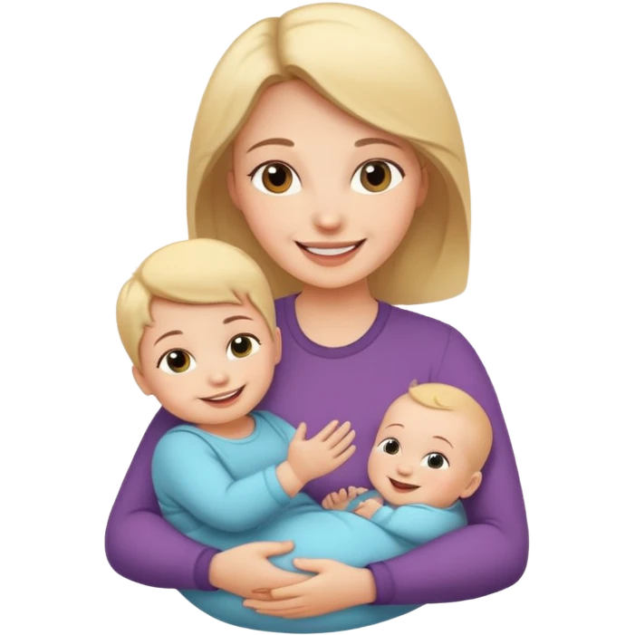 mother with baby emoji