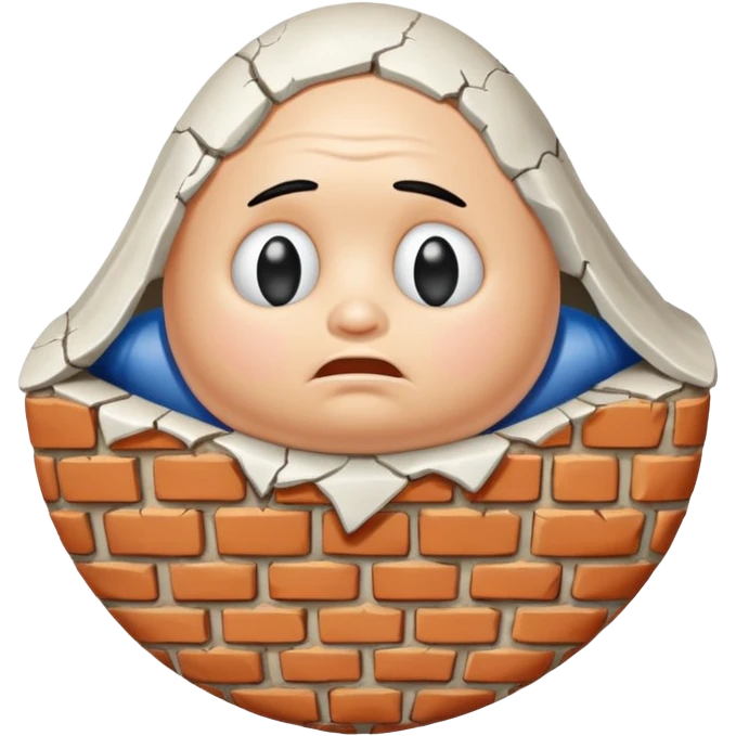 Humpty Dumpty Sat On A Wall emoji