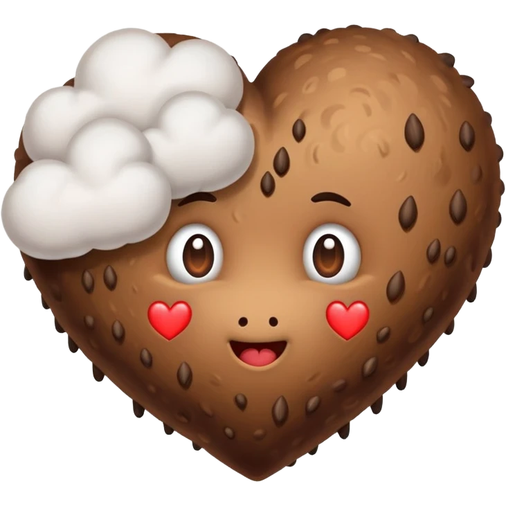 Poo smell like heart  emoji