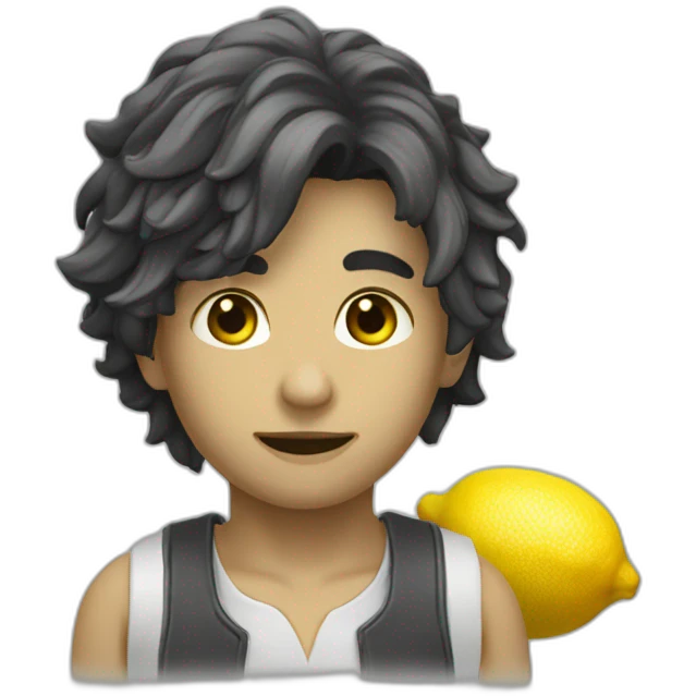 #ff0083 lemon emoji