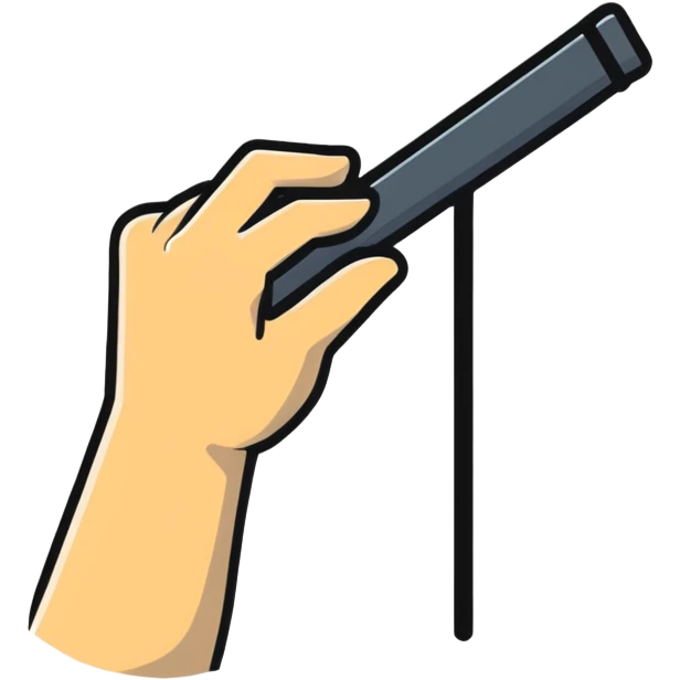 hand gripping a bar, strong grip emoji