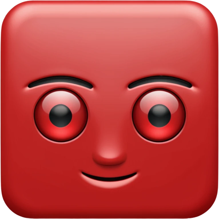 Matrix in marron red emoji