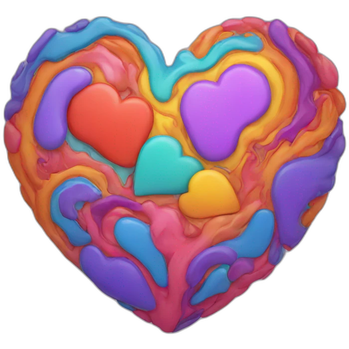 colorful heart emoji