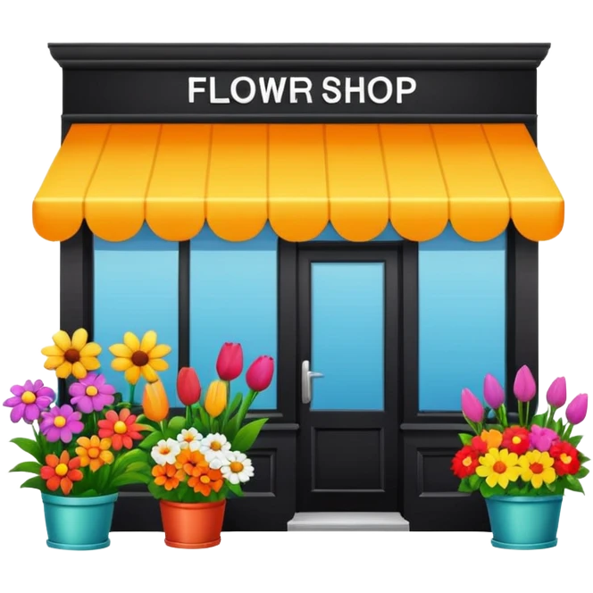 floristería emoji