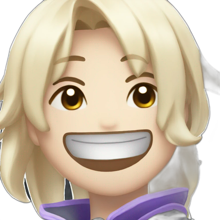 Venti genshin impact laugh emoji