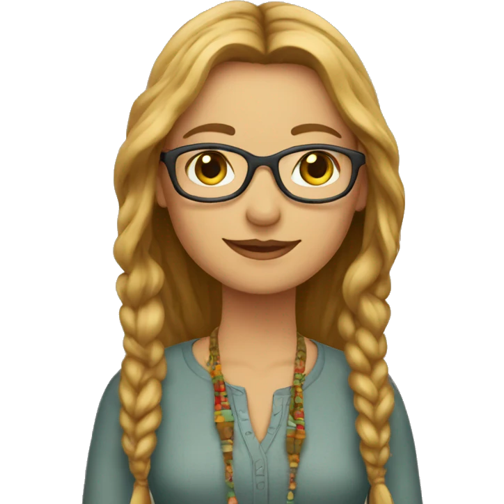boho teacher emoji