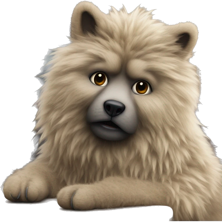 fluffy bunny in field emoji