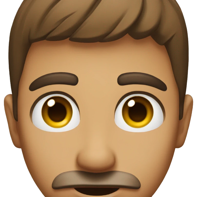 Suspicious eyebrow raise emoji