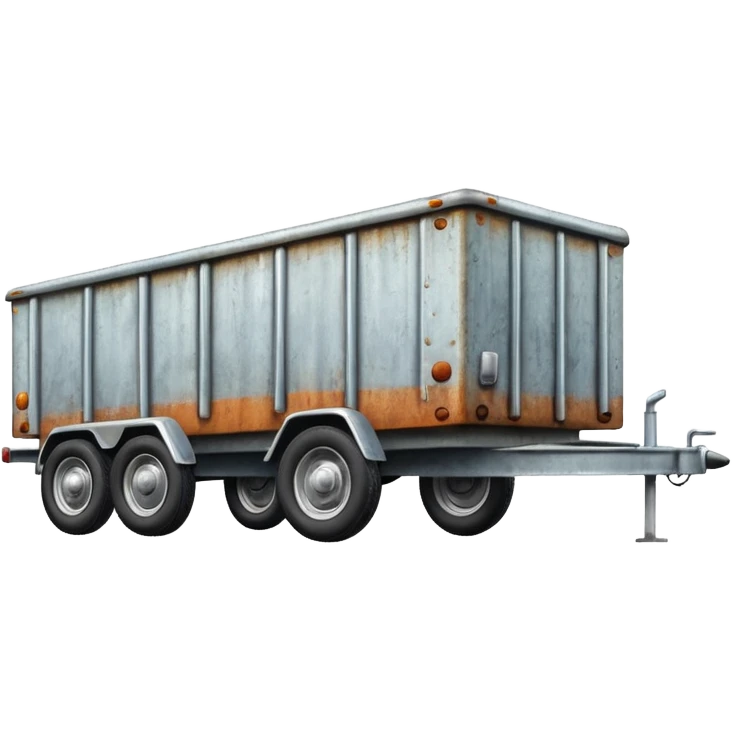 A Transport Utility Trailer emoji