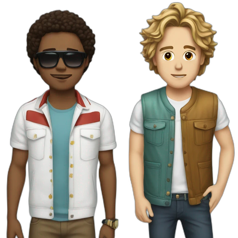 Mcfly and Carlito emoji