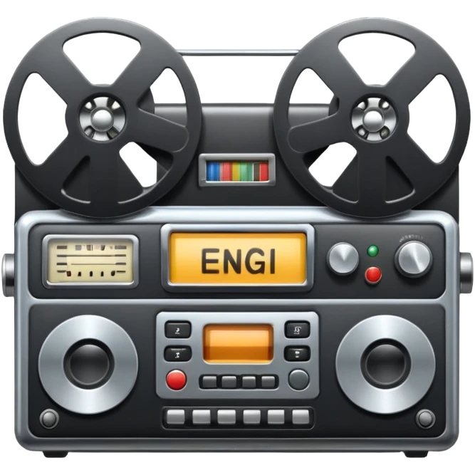 Tape recorder emoji