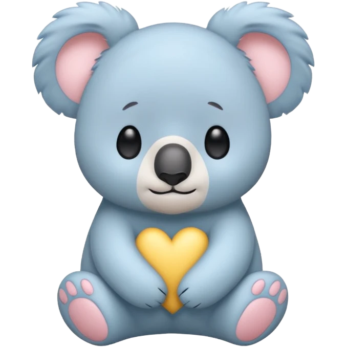 koala bear GIF emojis created based on BTS BT21 Koya character, i want the same aesthetics and can be uploaded to Slack. i want it to be REAL CUTE emoji
