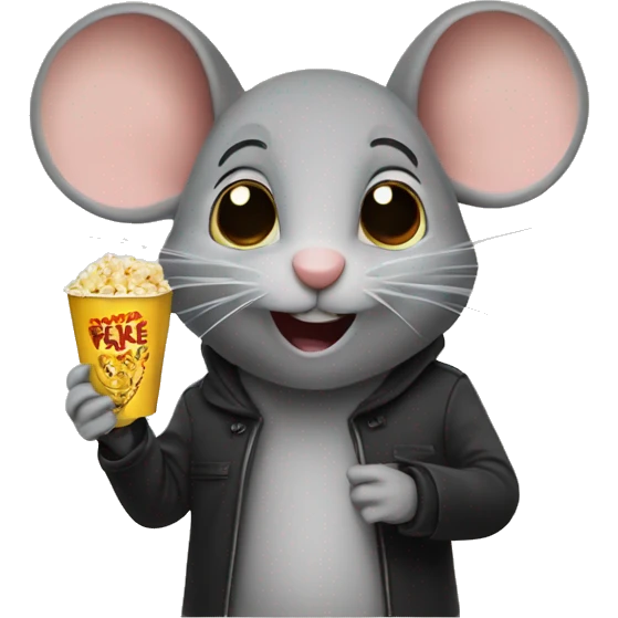 Mice at the movies emoji