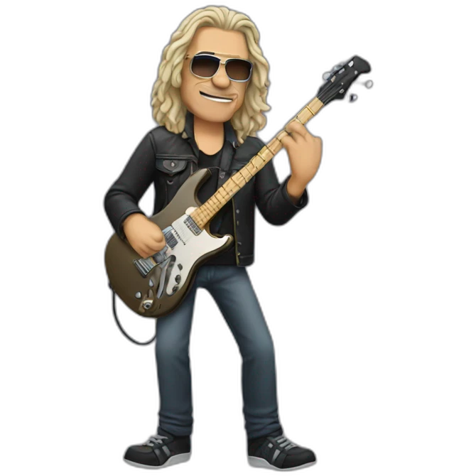 50 year old rocker emoji