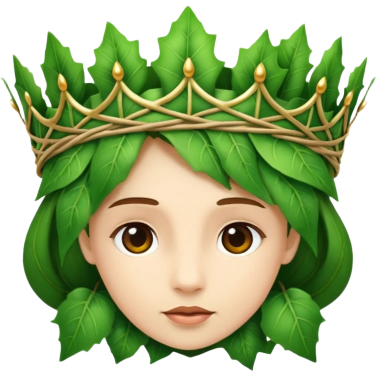 ivy crown emoji