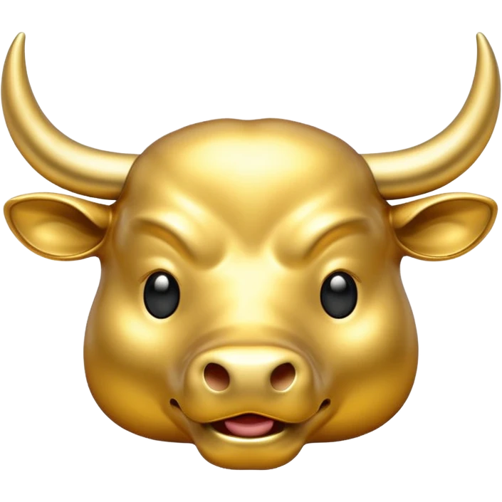bull gold emodji  emoji