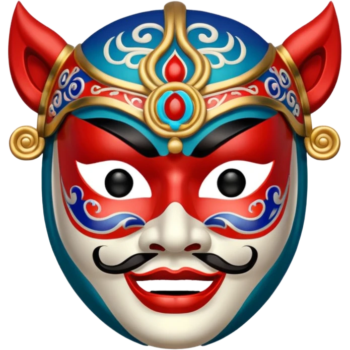 Chinese Opera Mask emoji