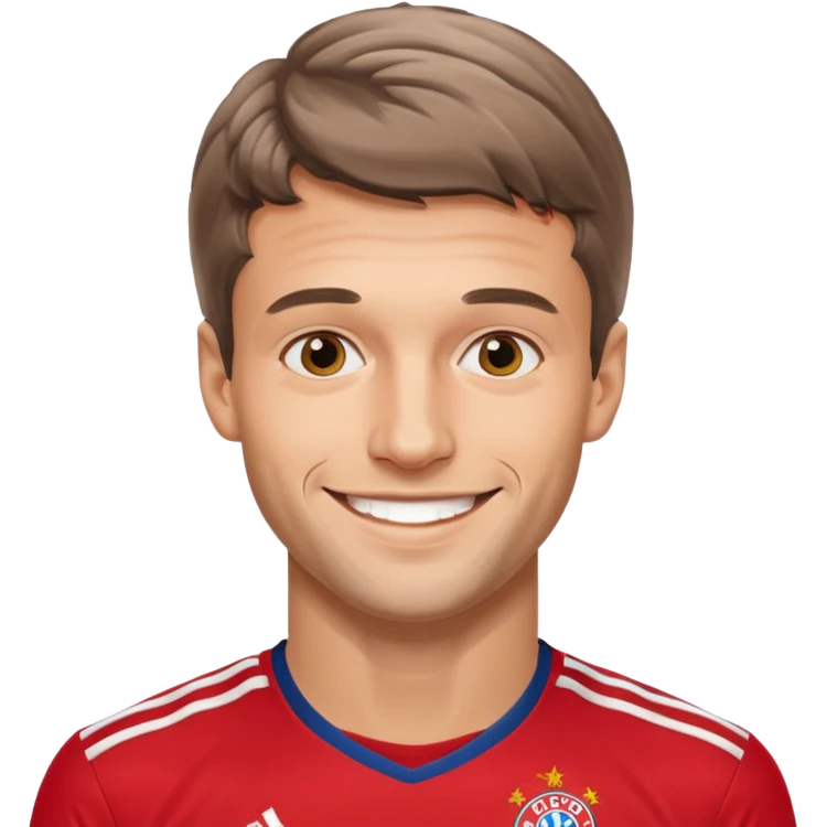 FC Bayern Deutscher Fußball Meister Thomas Müller emoji