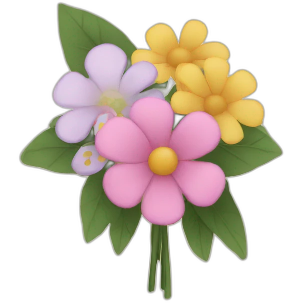 simple bouquet emoji