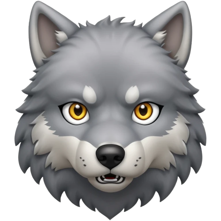 Game of Thrones inspired direwolf emoji