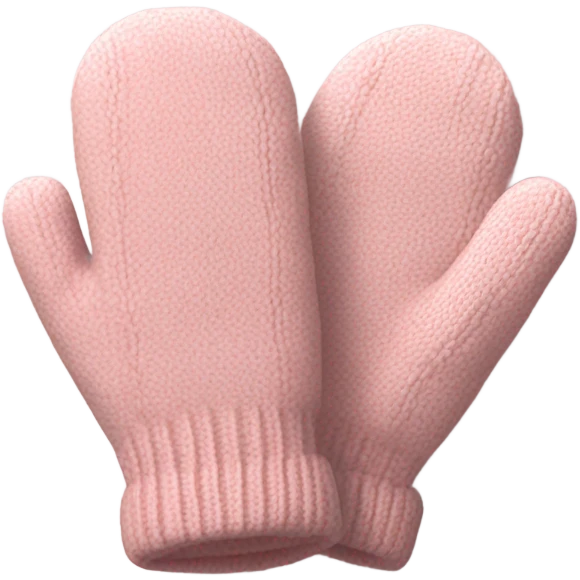 soft pink mittens emoji