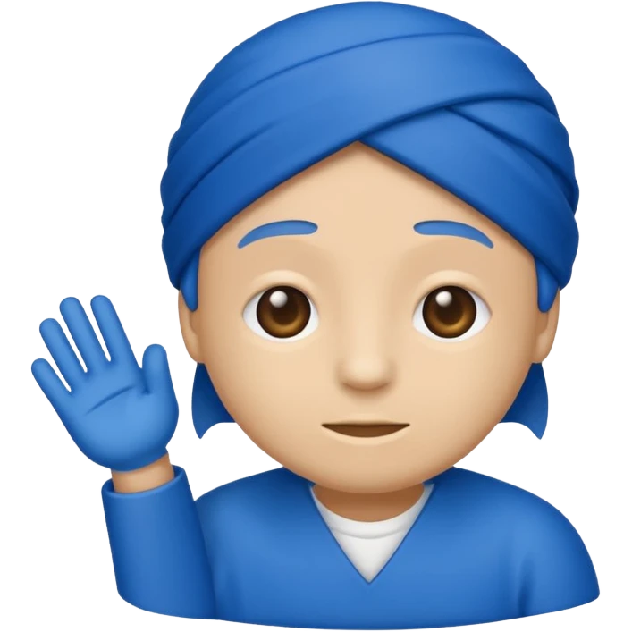 On Crip emoji with words emoji