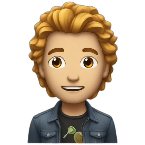 Thé Rock emoji