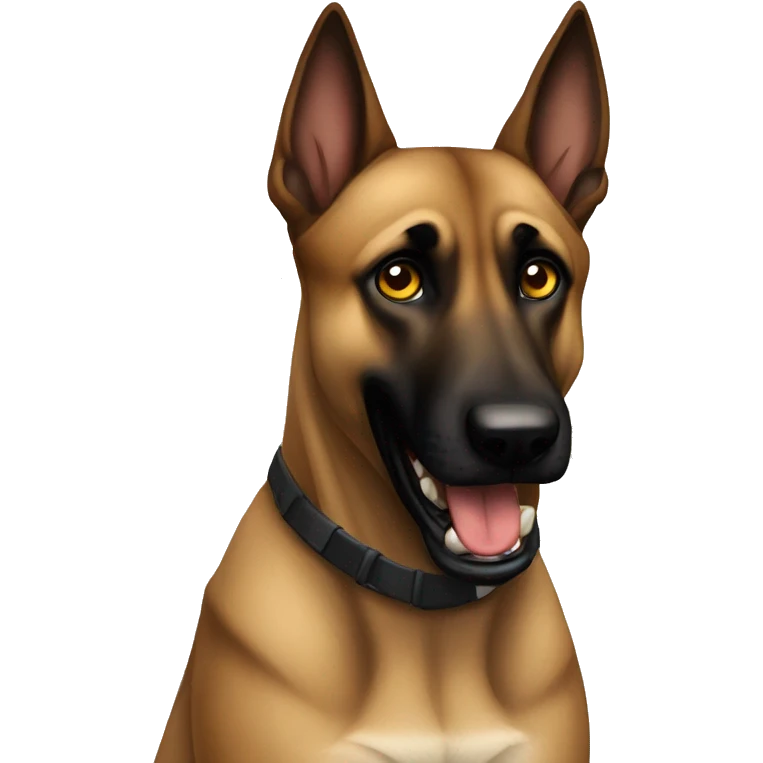 malinois fear peur  emoji