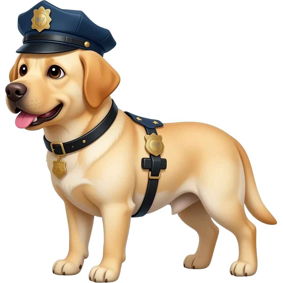 Sheriff Labrador emoji