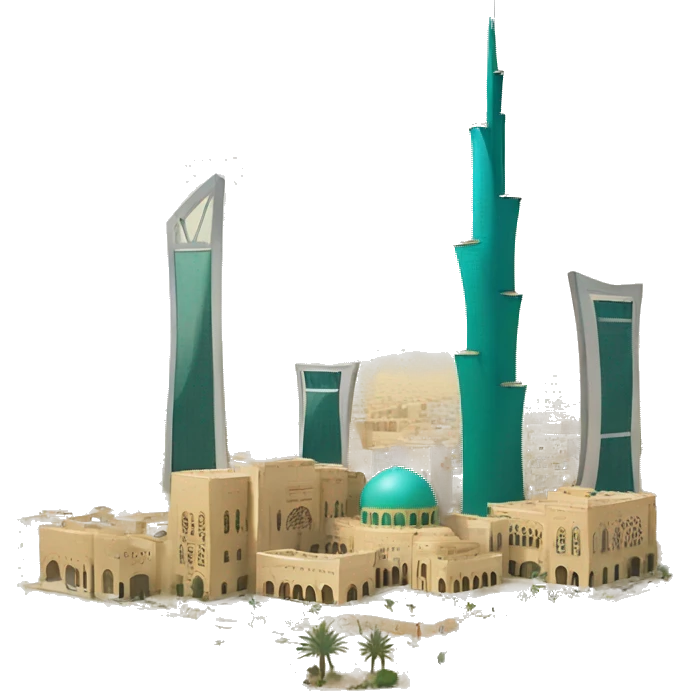 Khobar City in Saudi emoji