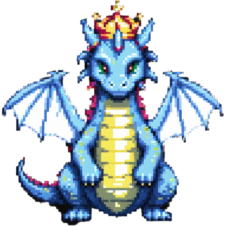 crowned dragon emoji