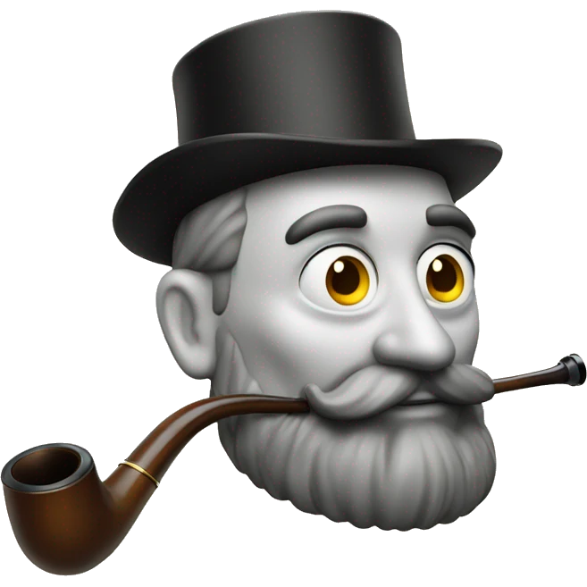 Vintage elegant smoking pipe  emoji