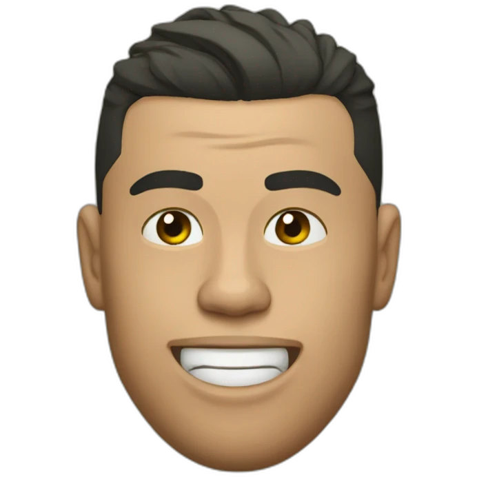 Ronaldo qui pleure emoji