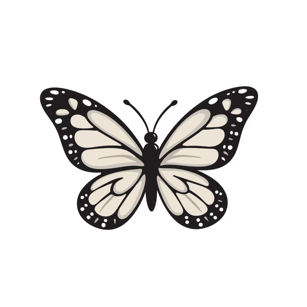a butterfly with detailed wings and delicate patterns, in pastel colors dd9fb0, ffc6d3, a3bfc9, c4bee2, f1b091 emoji