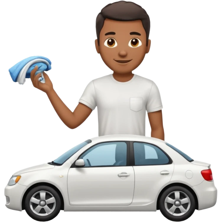 car washer black man  emoji